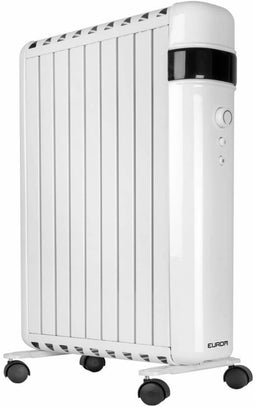 Eurom RAD 2000 - Olievrije Radiator Kachel - 2000W voor 75m³ - Wit