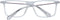 Gant GA3276 56020 bril zonder sterke - Heren - Transparant