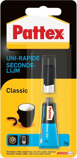 Secondenlijm pattex tube 3gr | 12 stuks