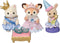 Sylvanian Families 5818 - Baby prinsessen speelset - Inclusief 3 baby's en accessoires (3 stuks)