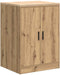 vidaXL - Garagekast - 60x51x85 - cm - massief - grenenhout - artisan - eikenkleurig