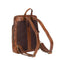 Justified Everest leren laptop rugzak cognac