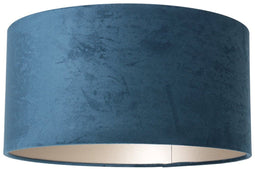 Steinhauer K1068ZS - Lampenkap - E27 fitting - Blauw ⌀40cm