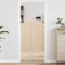 vidaXL - Draaideuren - louvredesign - 1-paar - 100x80 - cm - massief - grenenhout