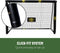 Umbro Voetbaldoel - Voetbal Goal 180 x 120 x 60 cm - Snelle Montage - Metaal - Zwart/Geel