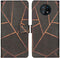 iMoshion Hoesje Geschikt voor Nokia G50 Hoesje Met Pasjeshouder - iMoshion Design Softcase Bookcase - Meerkleurig / Black Graphic