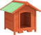 vidaXL - Hondenhok - 65x65x61,5 - cm - massief - grenenhout - bruin