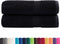 vidaXL - Handdoeken - SOLUND - 2 - st - 600 - g/m² - 50x100 - cm - zwart