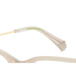 Polaroid PLD D528 5310A - Heren Brillenframe - Glas zonder voorschrift - Wit