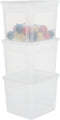 IRIS Clearbox - Opbergbox 30L - Set van 3 - Kunststof (set van 3)