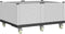 vidaXL - Plantenbak - met - wielen - 100x80x54 - cm - polypropeen - wit