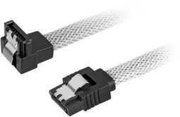 Sharkoon SATA 3 - SATA III kabel - 30cm - Wit Zwart