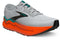 BROOKS - ghost max 2 - Hardloopschoenen heren neutraal - Zilvergrijs