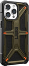 Urban Armor Gear Monarch Kevlar - Soft case - Schokbestendig - Groen (iPhone 15 Pro Max)