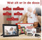 AyeWay Digitale Fotolijst - 10,1 Inch - Wifi - Touchscreen - Frameo App - Zwart