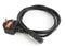 Gembird PC-187 - Netsnoer UK naar C13 - 1.8 m met zekering - Zwart