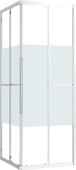 vidaXL - Douchecabine - 70x70x180 - cm - ESG