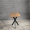 Old Inn - Eetkamertafel Mango Deens ovaal 200x100cm met Spinpoot