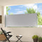 vidaXL - Tuinscherm - uittrekbaar 100x300 cm - grijs