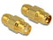 Delock 88478 - SMA (v) - SMA (v) koppelstuk 50 Ohm - Goud