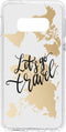 Hoesje Geschikt voor Samsung Galaxy S10e Hoesje Siliconen - Design Backcover siliconen - Meerkleurig / Quote World Map