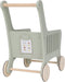 Little Dutch - Houten Winkelwagen - Ruime opbergplek - Groen