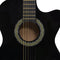 vidaXL - Gitaar - cutaway - met - equalizer - 6 - snaren - western - klassiek - zwart