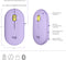 Logitech Pebble M350 - Draadloze Muis - Bluetooth - Stil - Lavender