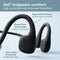 Audyn Rondo - Sport Oordopjes - Bone Conduction - Bluetooth - Open Ear - Grijs - 9 Uur Batterij