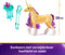 Unicorn Academy - Eenhoorn Leaf - afneembaar hoofdstel en zadel - 28 cm