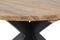 HSM Collection Tafelblad rond - ø150 cm - vintage - teak