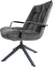 Fauteuil Dorus Arm Adore Velvet - Dark Grey 10