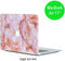 Lunso Geschikt voor MacBook Air 11 inch cover hoes - case - Marble Finley