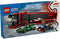 LEGO City F1 truck - speelset met RB20 en AMR24 F1® auto's - 1086 onderdelen (5 minifiguren)