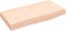 vidaXL - Wastafelblad - 60x30x(2-6) - cm - onbehandeld - massief - hout