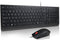 Lenovo Essential - Draadloos Toetsenbord en Muis Combo - Qwerty US - Zwart