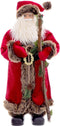 Christmas Kerstversiering Rood Multicolour Polyresin Weefsel 80 Cm
