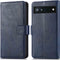 iMoshion Hoesje Geschikt voor Google Pixel 6a Hoesje Met Pasjeshouder - iMoshion Luxe Bookcase - Donkerblauw