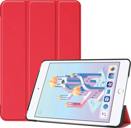 imoshion iPad Mini 5 / Mini 4 - Trifold Bookcase - Auto-wake functie - Rood