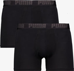 Puma Lange short - 002 Black - maat XL (XL) - Heren Volwassenen - Katoen/elastaan- 701226387-002-XL