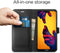 Spigen Wallet S - Flip cover - Ruimte voor 2 pasjes - Zwart