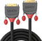 Lindy 36222 - DVI-D Aansluitkabel 2.00 m - Dual Link 2560x1600 - Zwart