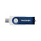 Patriot Memory Xporter X550 - USB flash drive 64GB Dual USB A+C - Wit Blauw