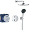 GROHE Precision - Inbouw douchesysteem - Thermostaatkraan met Rain Spray - Chroom