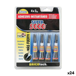 Secondenlijm Bricotech Super 5000 3 g (24 Stuks)