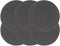 vidaXL - Placemats - 6 - st - rond - 38 - cm - jute - olijfgroen