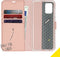 Accezz Hoesje Geschikt voor Samsung Galaxy A71 Hoesje Met Pasjeshouder - Accezz Wallet Softcase Bookcase - Roze