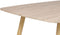 HAGA - Uitschuifbare eettafel - Lichthout - 90 x 180/210 cm - MDF
