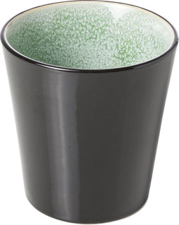 Cosy&Trendy Finesse Green Beker - Ø 9 cm x 9.5 cm - 34 cl - Set-6