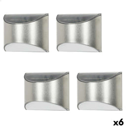 Schijnwerper op zonne-energie Aktive 10 x 8 x 5 cm (6 Stuks)